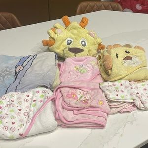 Baby bath towels